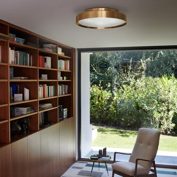 Lampe murale et plafonnier LED de Berlin par Oluce