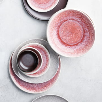 Le site Junto - rose quartz vaisselle de Rosenthal inspirée par le quartz rose