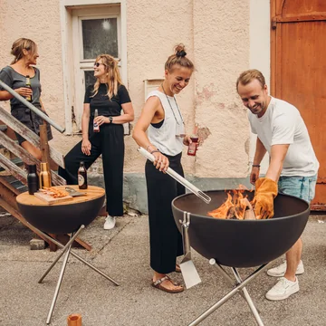 Bowl 70 - Brasero avec trépied de höfats