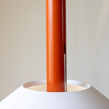 Nine - Hook Lampe suspendue, L, orange