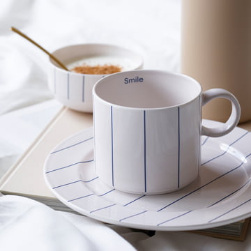 Tasse pyjama, 250 ml, bleu de Design Letters