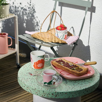 Marimekko - Oiva Puutarhakutsut Gobelet avec anse, multicolore