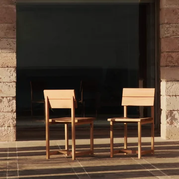 Ferm Living - Chaise Vist, douglas huilé