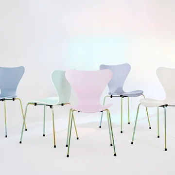 Fritz Hansen - Série 7 - Chaise Rainbow (édition spéciale 2025)