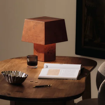 Ferm Living - Burl Lampe de table, teinté foncé
