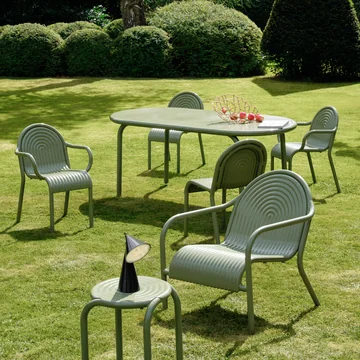 Tom Dixon - Groove Lounge Chair, vert mousse