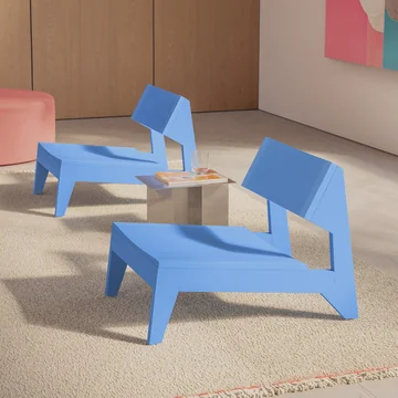 OUT Objekte unserer Tage - Schulz Lounge Chair, bleu ciel