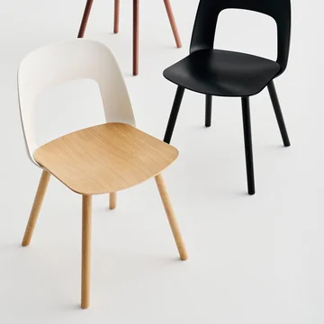 HAY - Layout 122 Chaise, chêne / blanc crème