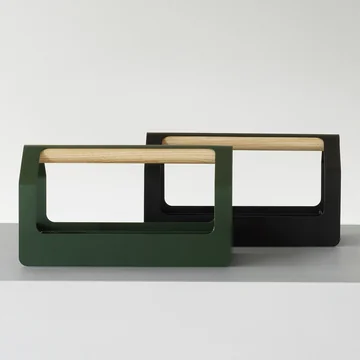 Normann Copenhagen - Haus Boîte à outils, vert foncé et noir