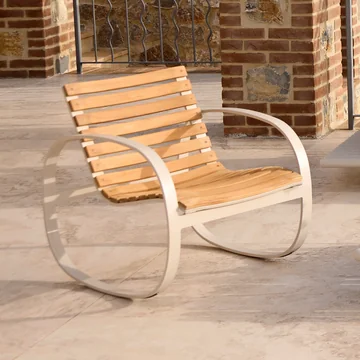 Cane-line - Parc Chaise à bascule teck / sable