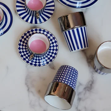 POLSPOTTEN - Série Aunty, tasses, multicolores