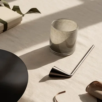 Blomus - Éteignoir « Nox », métal brûlé