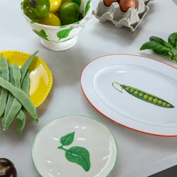 & klevering - Assiette de service « Pea », 21 x 30 cm