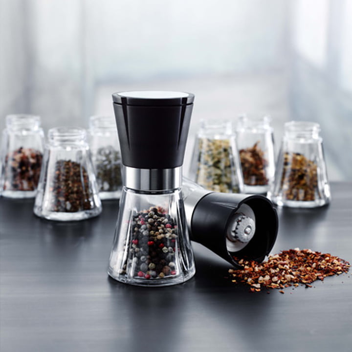 Salière et poivrière pour la garniture individuelle