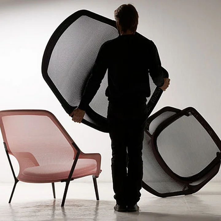 Slow Chair & Ottoman par Vitra