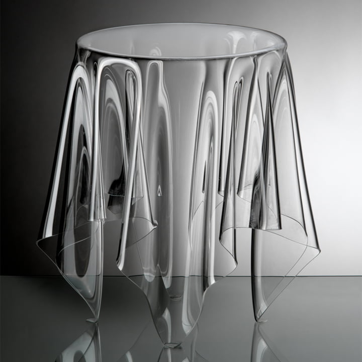 Illusion Table d'appoint de Essey en transparent