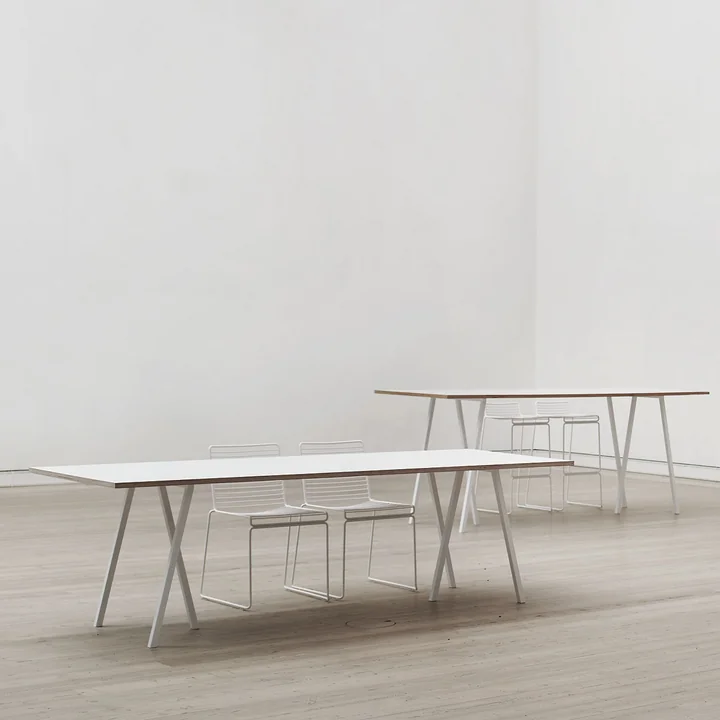 HAY Loop Stand Table, blanc