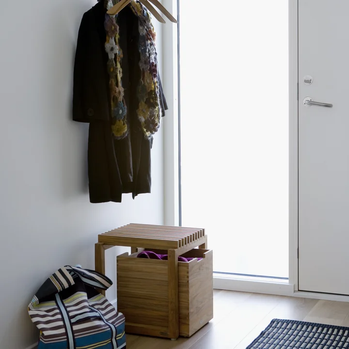 Cutter boîte avec Cutter Tabouret uni