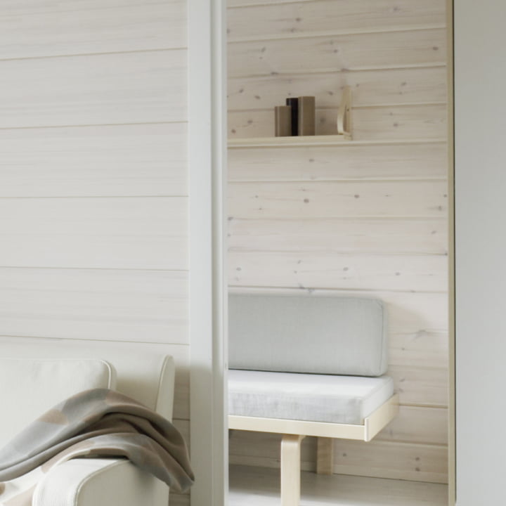 Etagère murale 112B de Artek dans la couleur blanc