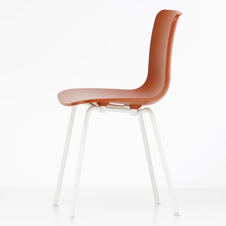 Hal Tube Chaise de Vitra en rouge/blanc