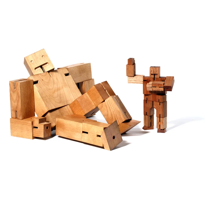 Le site Cubebot de Areaware se transforme en robot