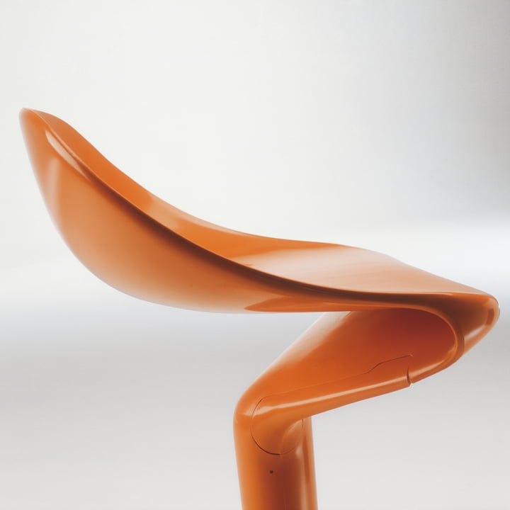 Spoon - Tabouret de Bar de Kartell en orange