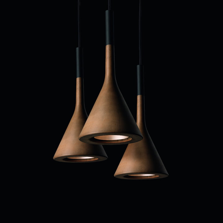 Foscarini - Aplomb Lampe à suspendre brune, Trio