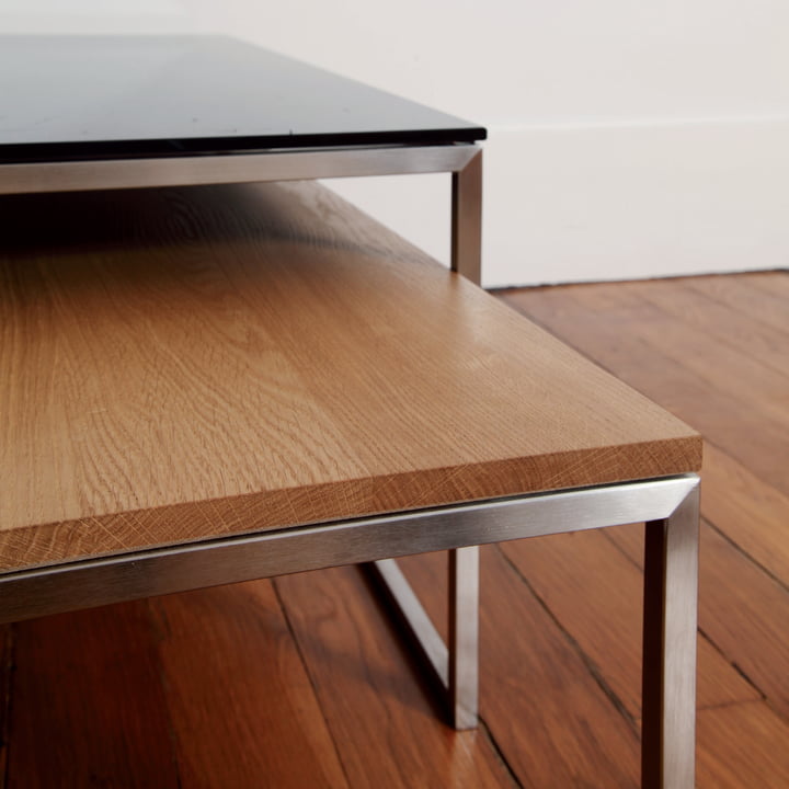 La table basse Less de Hans Hansen dans le style Bauhaus