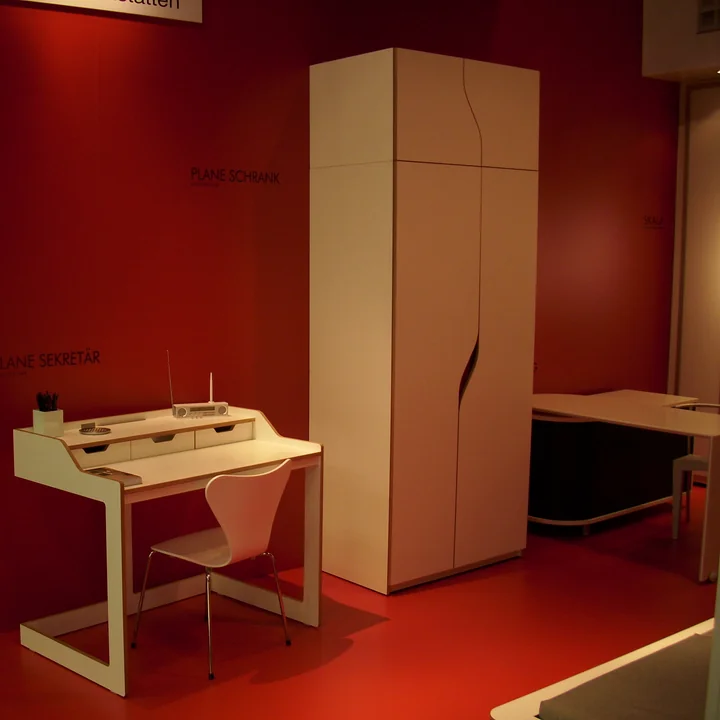 Müller Small Living - Plane Secrétaire, blanc