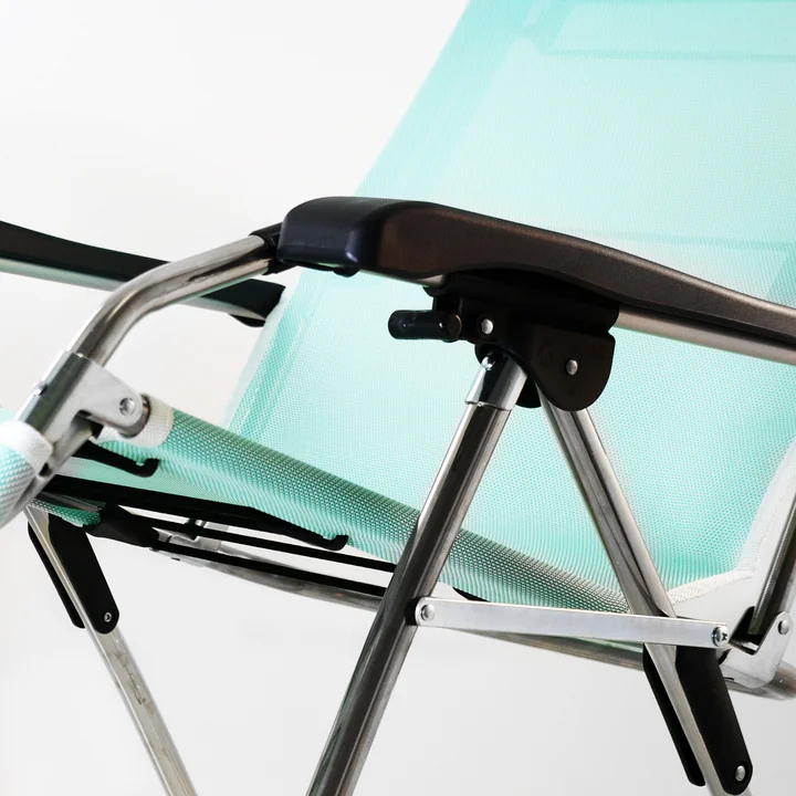 Amida Fauteuil inclinable en aluminium de Fiam