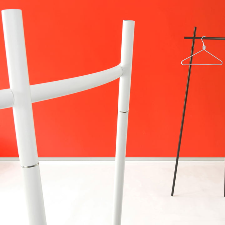 Radius Design - Portemanteau Radius 1, blanc et noir