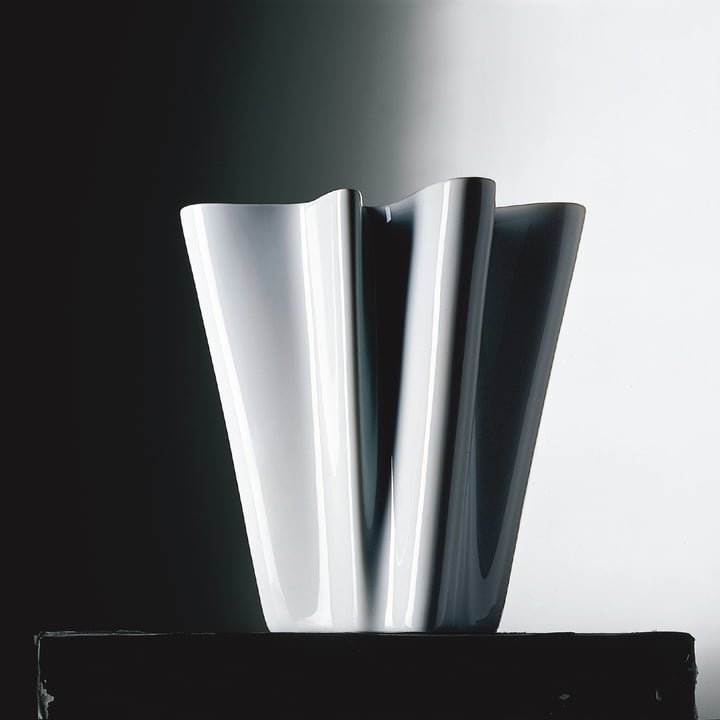 Vase Flux de Rosenthal en blanc