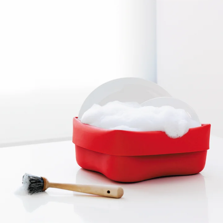 Normann Copenhagen - Washing up bowl rouge - ambiance