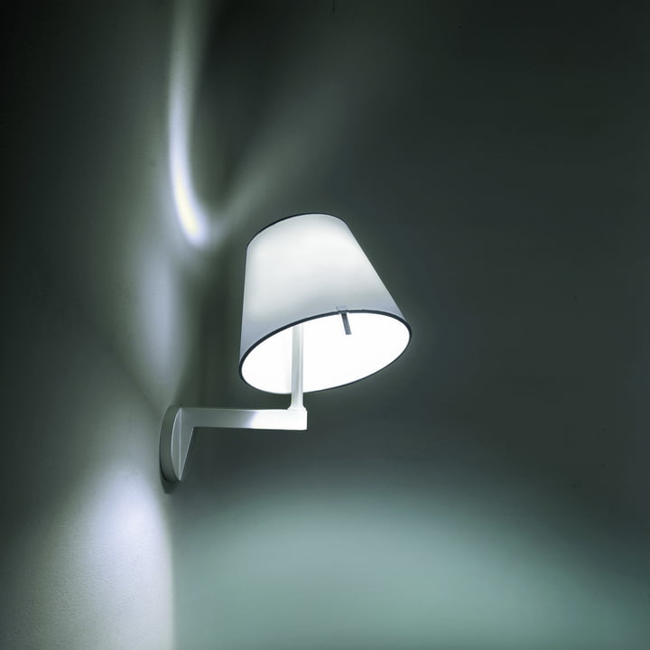 Artemide - Melampo Parete, interrupteur marche / arrêt, Melampo Parete aluminium