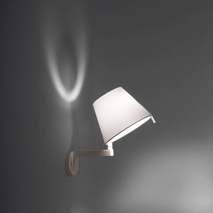 Artemide - Melampo Parete, interrupteur marche / arrêt, Melampo Parete aluminium