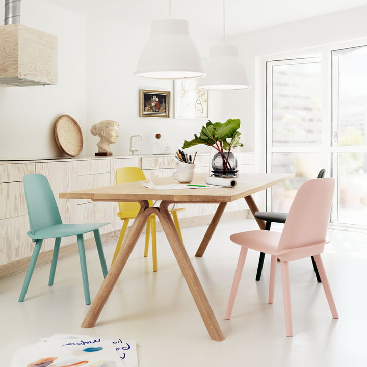 Muuto - Split table, chêne