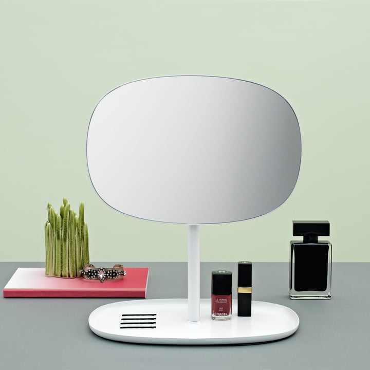 Normann Copenhagen - Miroir Flip, blanc