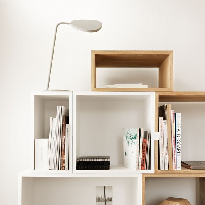 Lampe de table OLED à feuille de Muuto en blanc