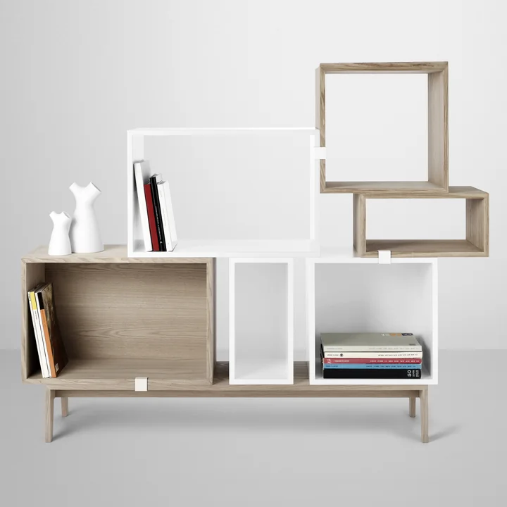 Muuto - Stacked Système d'étagères avec podium
