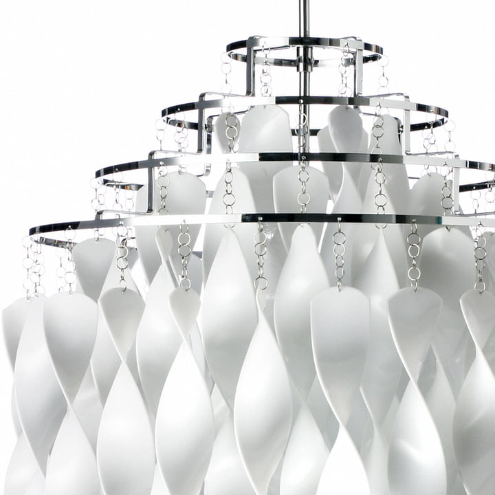 Luminaire suspendu spiralé SP01 de Verpan