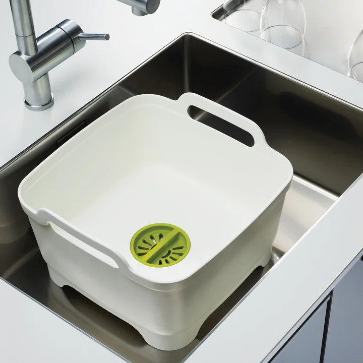 Joseph Joseph - Wash & Drain, blanc