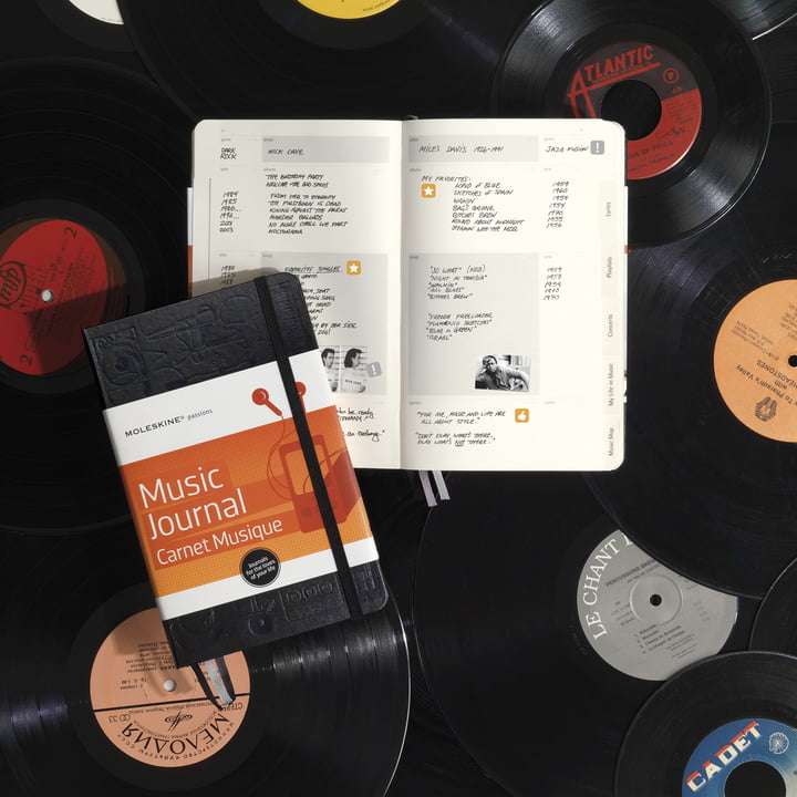 Moleskine - Carnet Passion, Musique