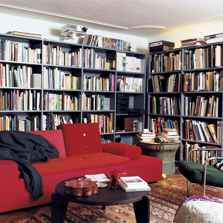 Vitra - Table basse Guéridon Bas, chêne foncé