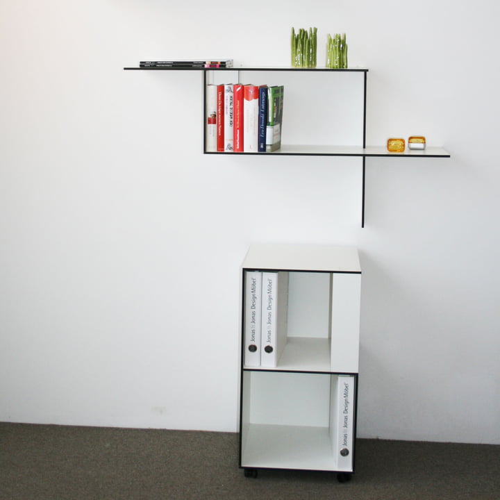 Jonas Jonas - Wallboard et Wallbox, blanc