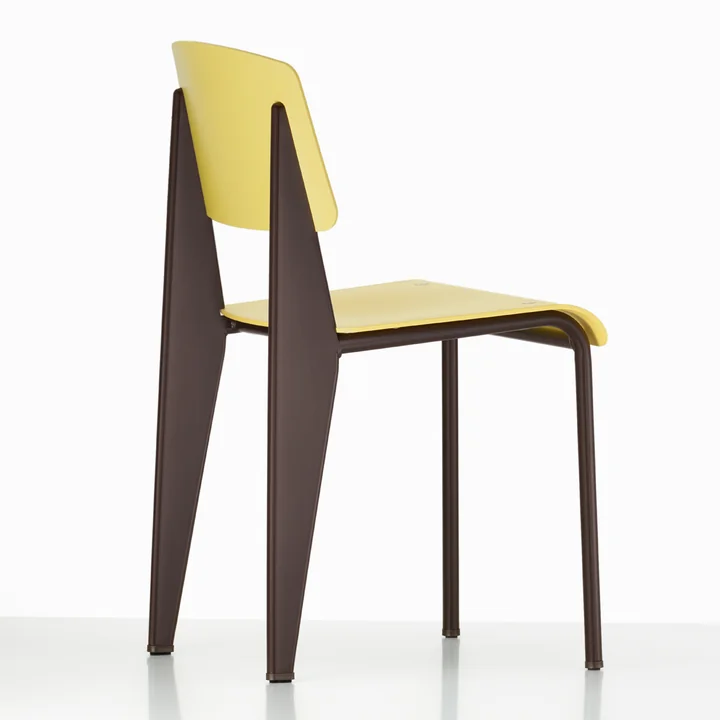 Prouvé Standard SP chair de Vitra à citron