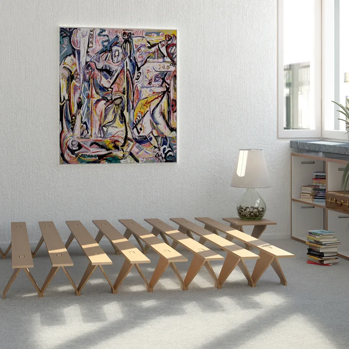 lieg système de lit modulaire de Tojo