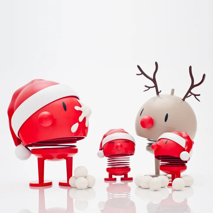 Santa et Rudolf von Hoptimist