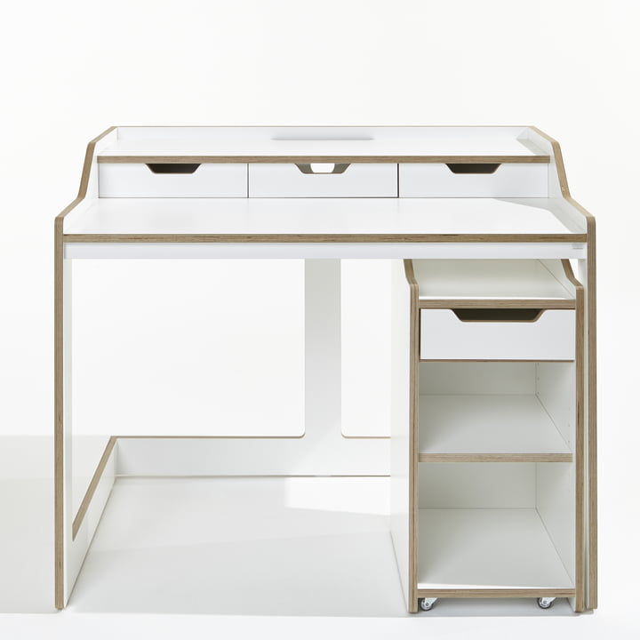 Müller Möbelwerkstätten - Caisson secrétaire Plane Container, ouvert