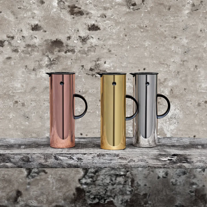 Stelton -  carafe isotherme EM 77, 1 l, métal