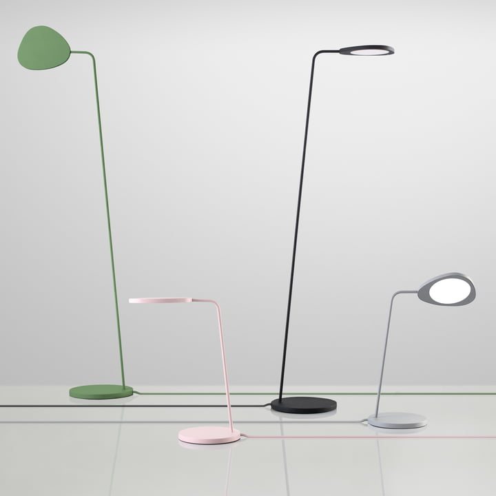 Muuto - Leaf Lampe de table et de pied - Groupe